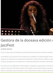 El Jazzfest en Guatemala